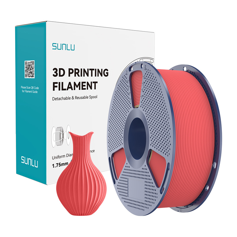 Consumabile & Accesorii Imprimante 3D - Filament Sunlu PLA Classic Cherry