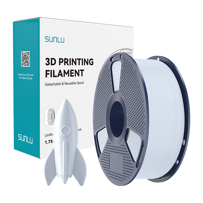 Consumabile & Accesorii Imprimante 3D - Filament PLA de mare viteza Sunlu - Alb