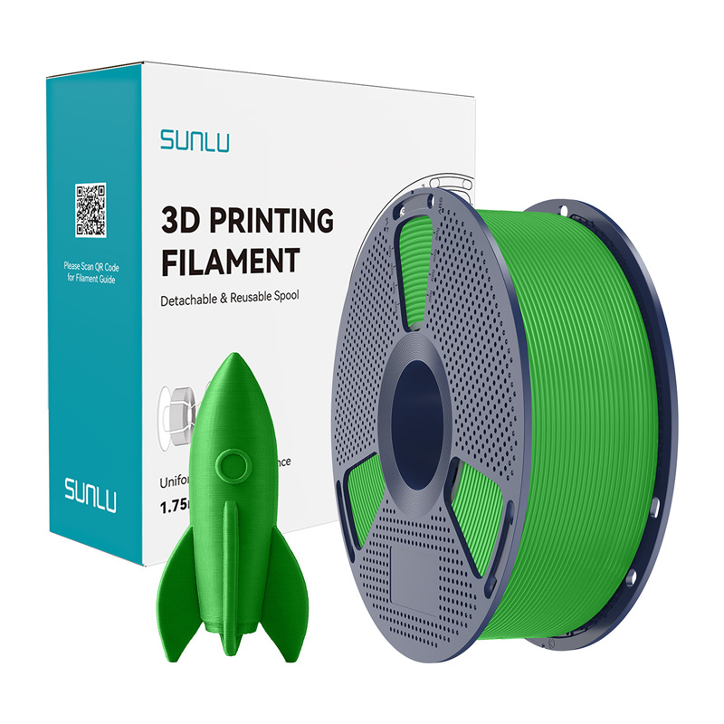 Consumabile & Accesorii Imprimante 3D - Filament Sunlu PLA de mare viteza, verde