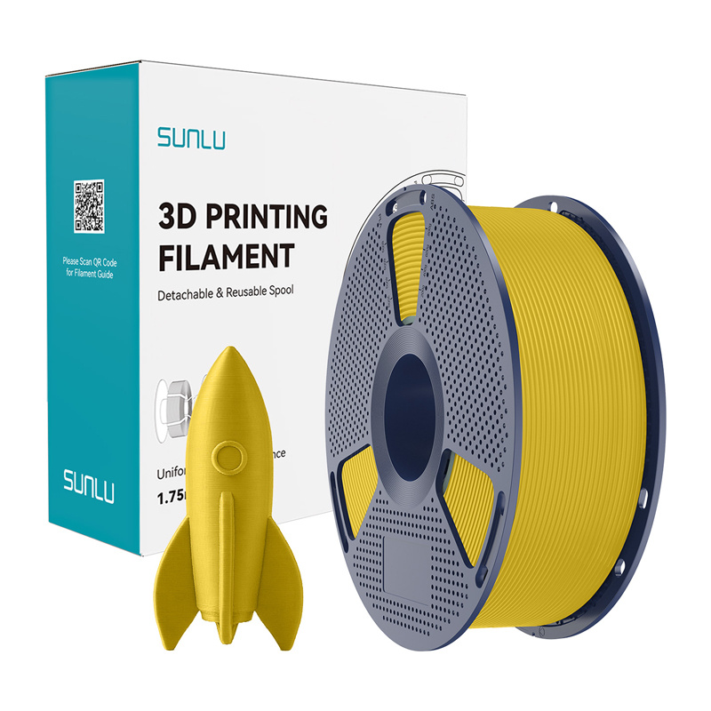 Consumabile & Accesorii Imprimante 3D - Filament PLA Sunlu de mare viteza, galben
