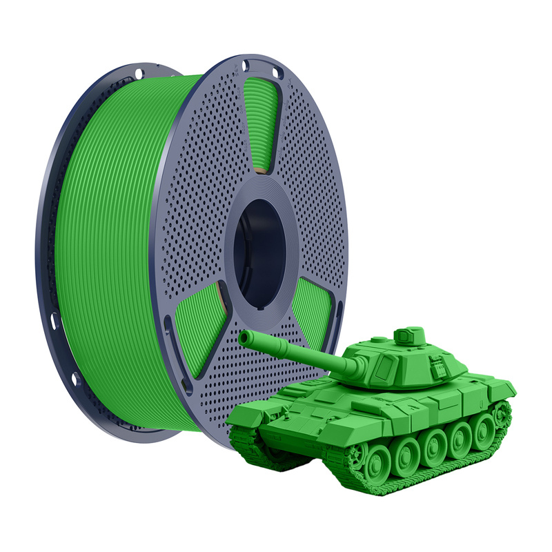 Filament Sunlu PLA+ de mare viteza, verde [1]