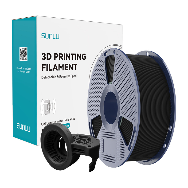 Consumabile & Accesorii Imprimante 3D - Filament mat de mare viteza Sunlu PETG (negru)