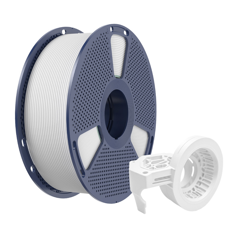 Filament mat de mare viteza Sunlu PETG (alb) [1]