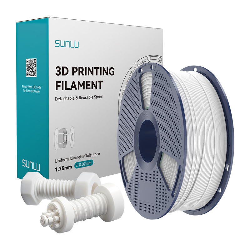 Consumabile & Accesorii Imprimante 3D - Filament ABS de mare viteza Sunlu (alb)