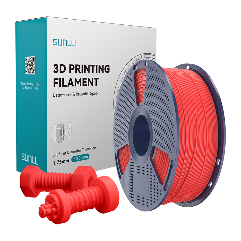 Consumabile & Accesorii Imprimante 3D - Filament ABS de mare viteza Sunlu (rosu)