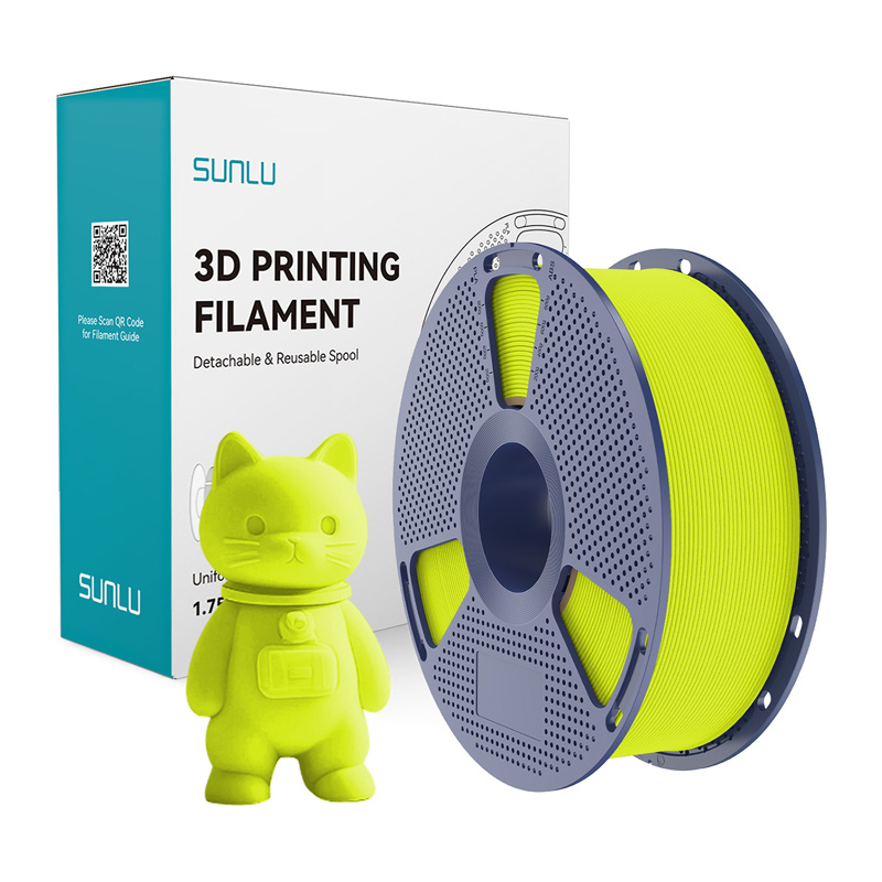 Consumabile & Accesorii Imprimante 3D - Filament mat PLA Sunlu (verde deschis)