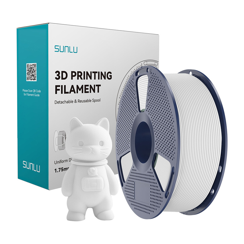 Consumabile & Accesorii Imprimante 3D - Filament PLA mat Sunlu (alb)