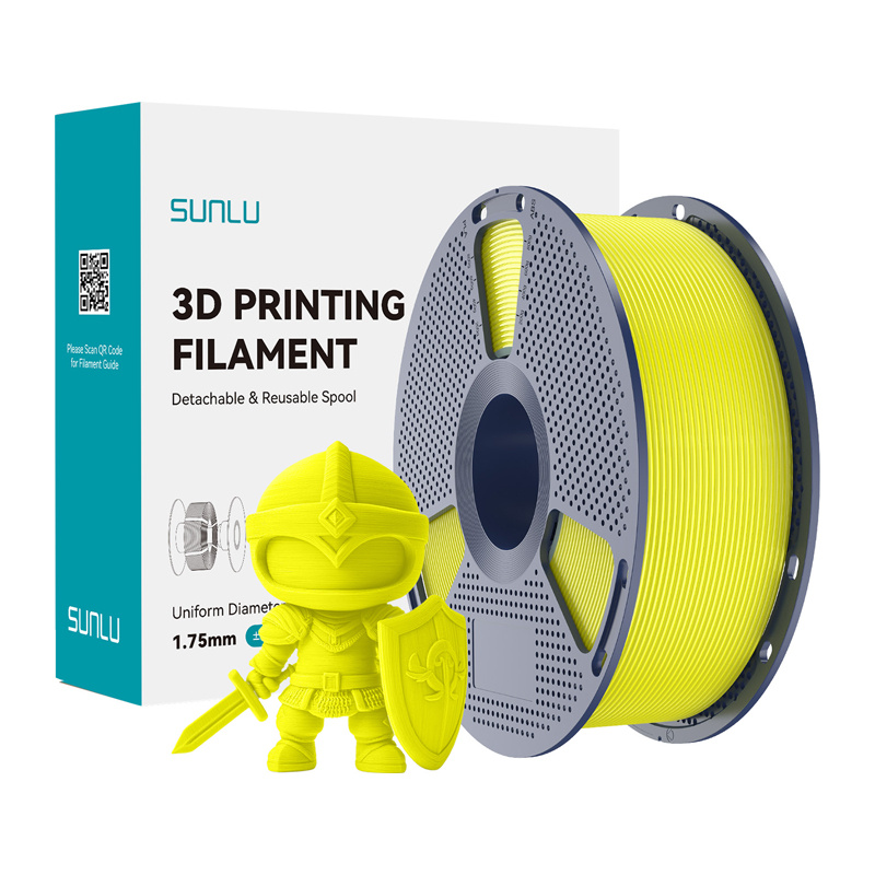 Consumabile & Accesorii Imprimante 3D - Filament Sunlu PLA+ (galben)