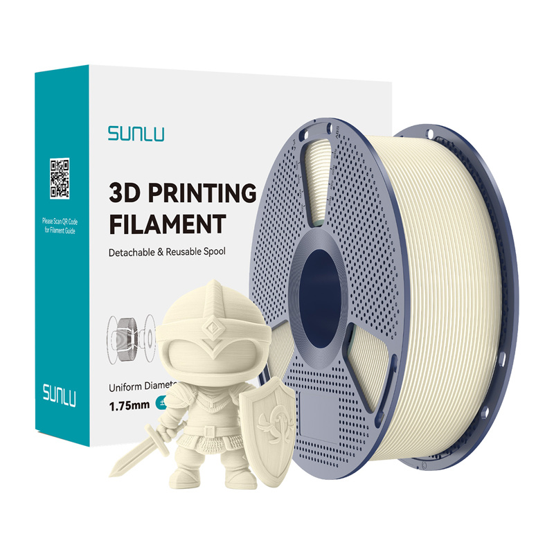 Consumabile & Accesorii Imprimante 3D - Filament Sunlu PLA+ (Culoare fildes)