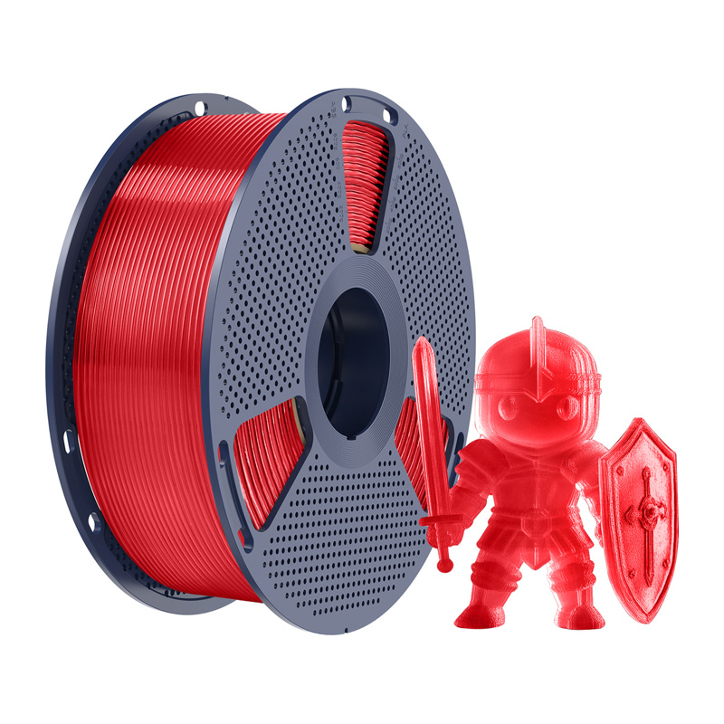 Filament Sunlu PLA+ (rosu transparent) [1]