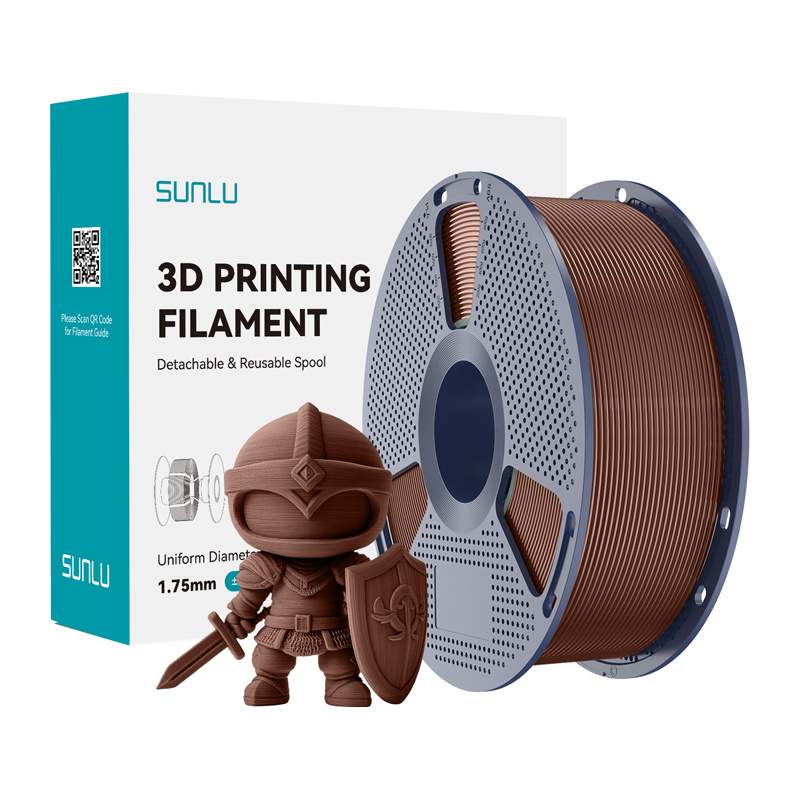Consumabile & Accesorii Imprimante 3D - Filament Sunlu PLA+ (Ciocolata)