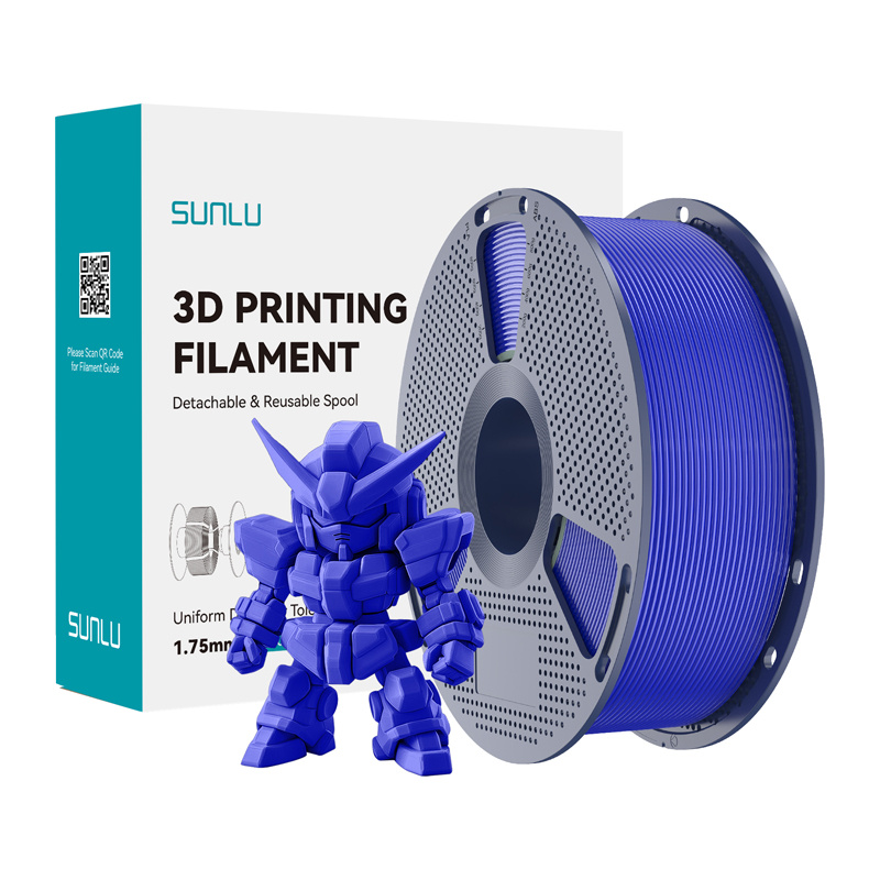 Consumabile & Accesorii Imprimante 3D - Filament Sunlu PLA+ 2.0 (Albastru deschis)