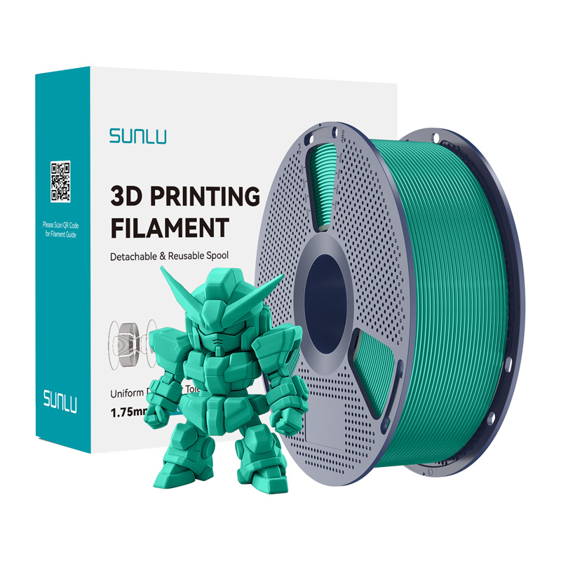 Consumabile & Accesorii Imprimante 3D - Filament Sunlu PLA+ 2.0, verde iarba