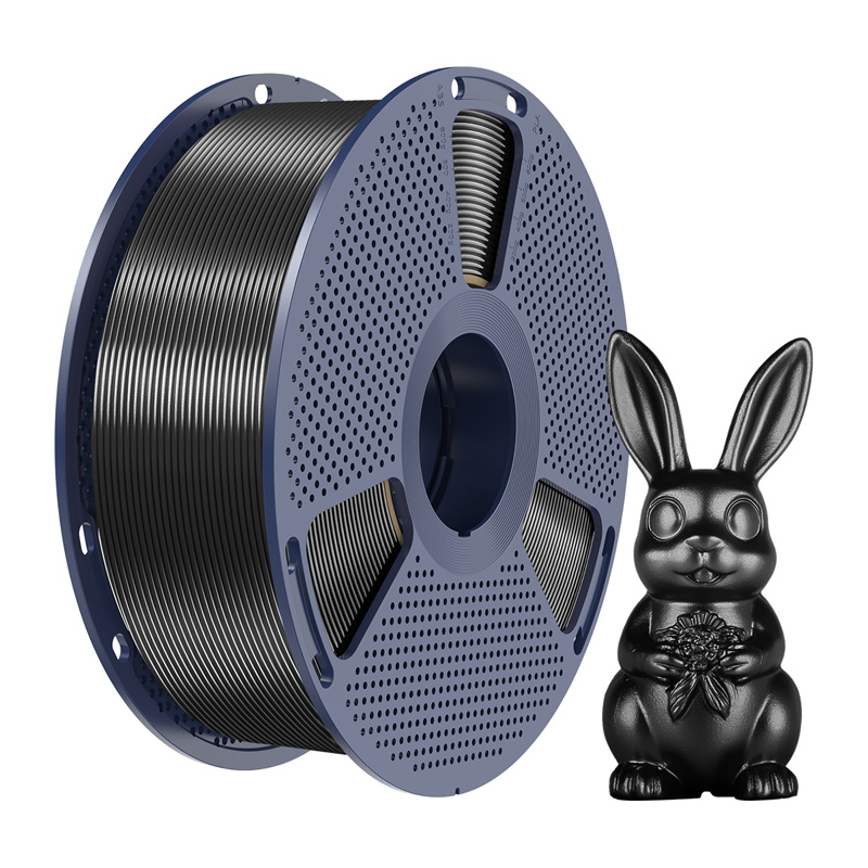 Filament de matase Sunlu PLA+ (negru) [1]