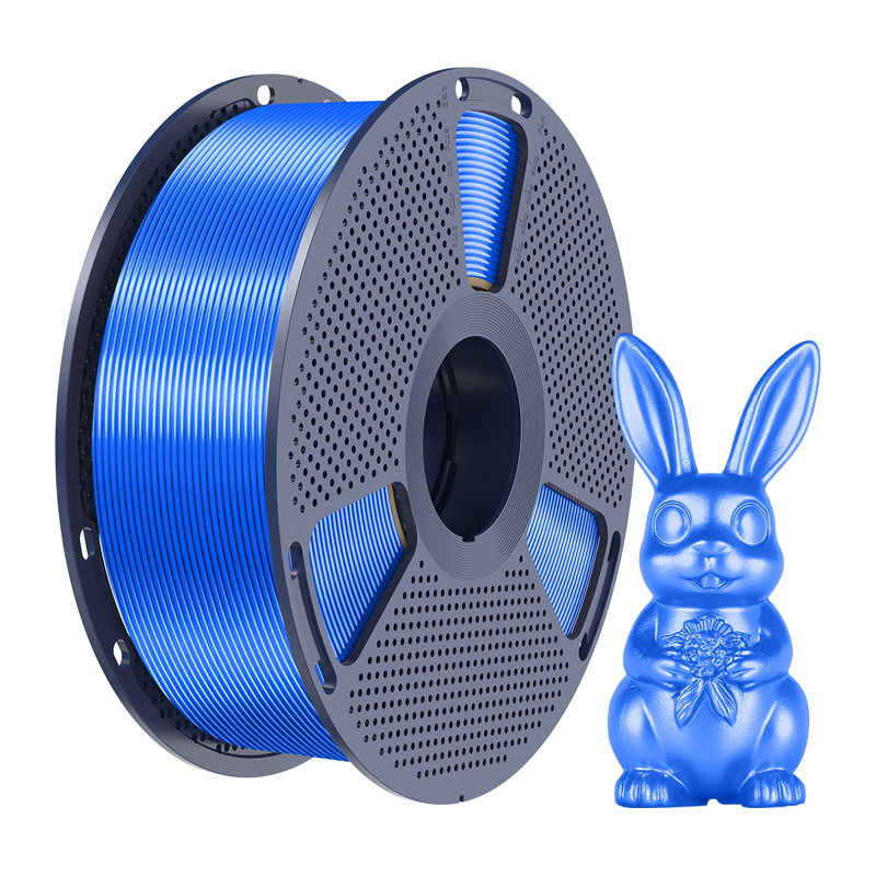 Filament de matase Sunlu PLA+ (albastru) [1]