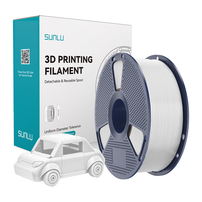 Consumabile & Accesorii Imprimante 3D - Filament PETG Sunlu (alb)