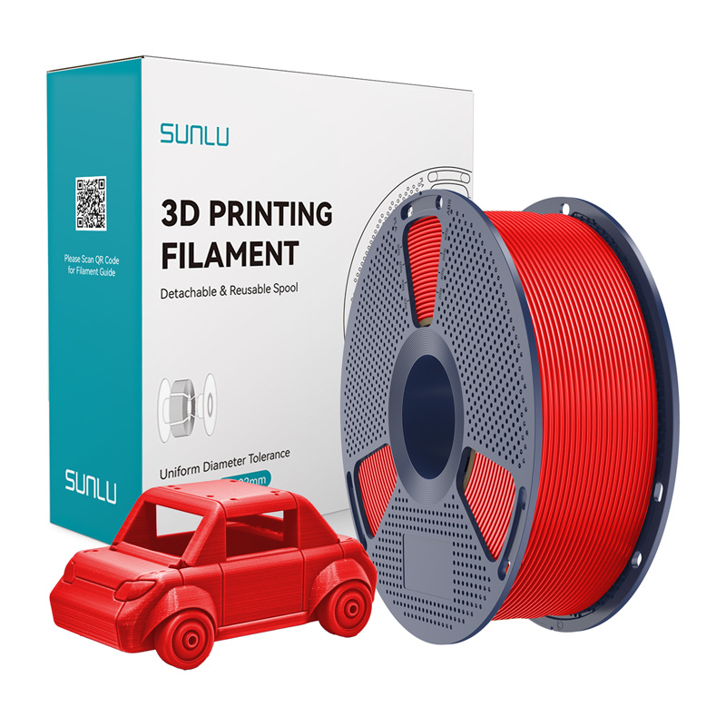 Consumabile & Accesorii Imprimante 3D - Filament PETG cu stralucire (Rosu)