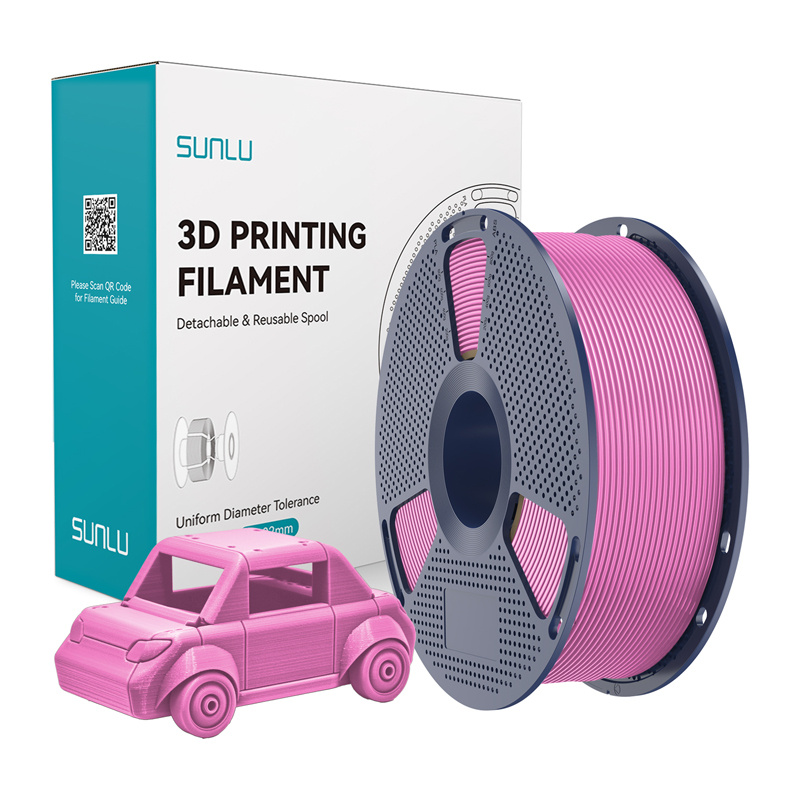 Consumabile & Accesorii Imprimante 3D - Filament PETG cu stralucire (roz)