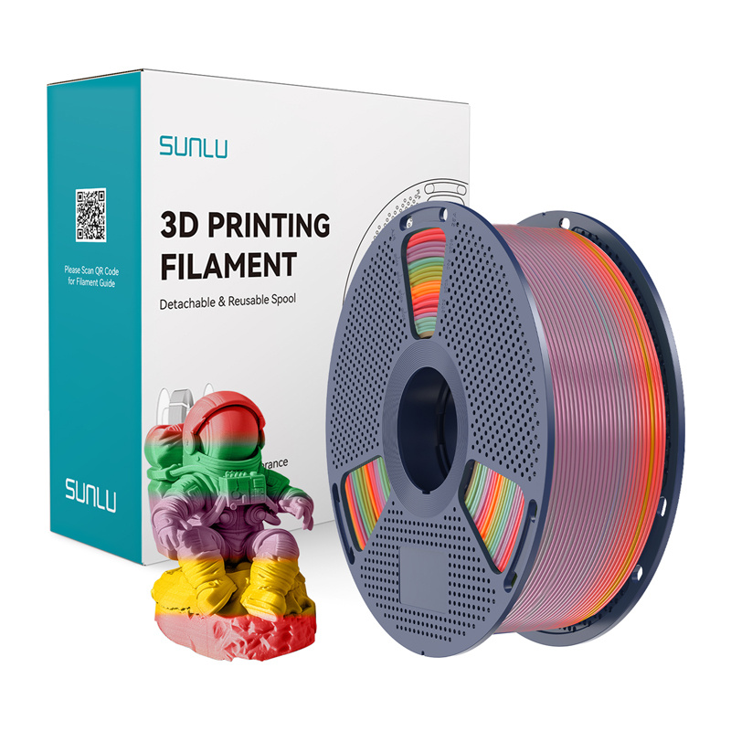 Consumabile & Accesorii Imprimante 3D - Filament PLA Sunlu (Rainbow) 01