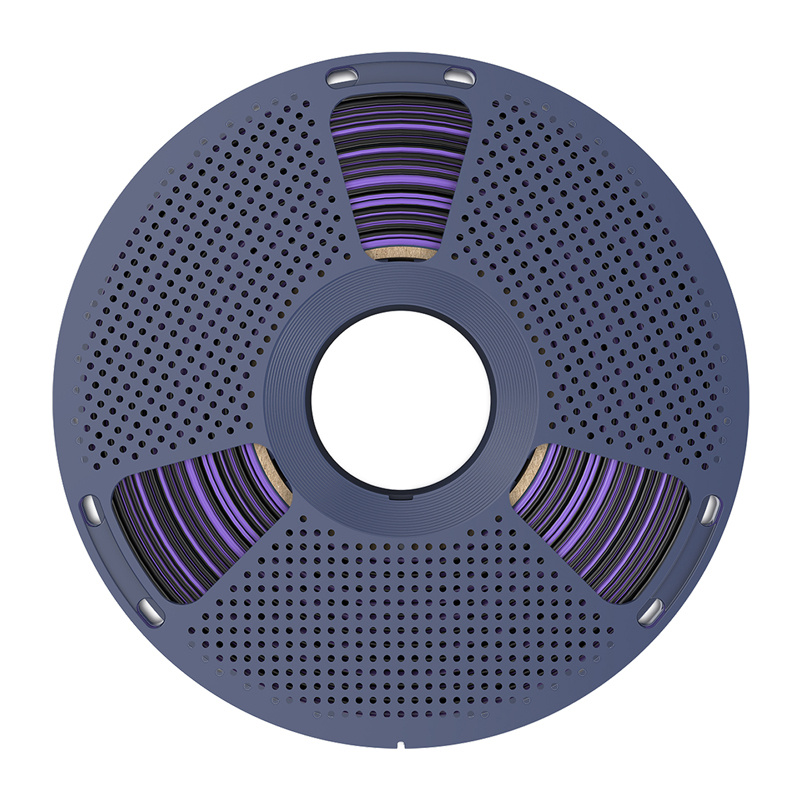 Filament Sunlu PLA+ Silk in doua culori (negru si violet) [2]