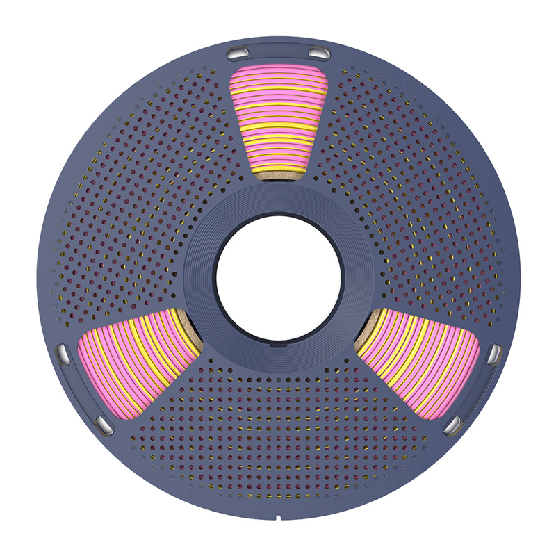 Filament Sunlu PLA+ Silk in doua culori (roz si auriu) [2]