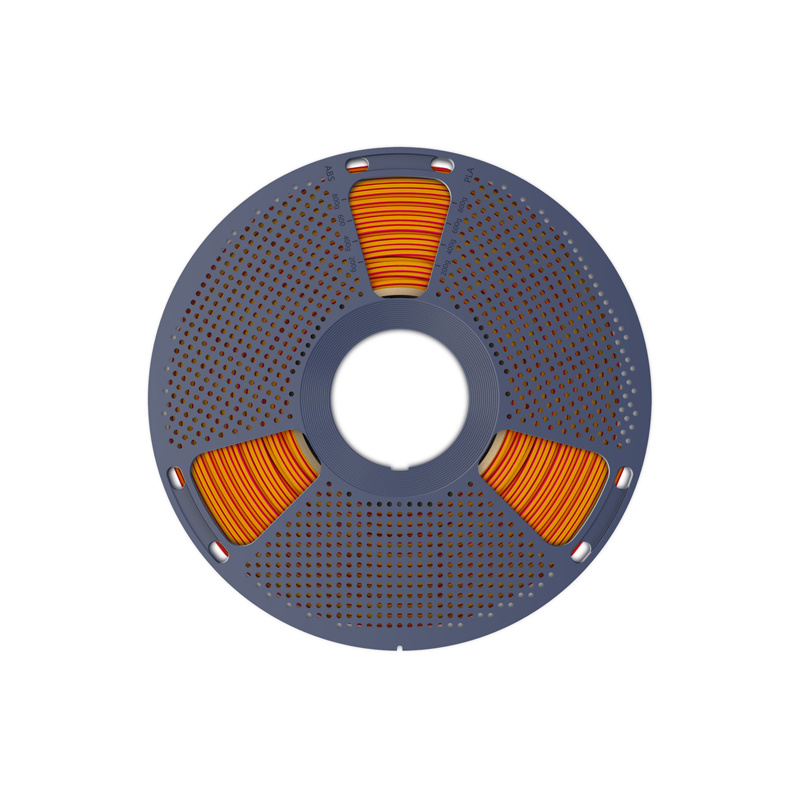 Filament Sunlu PLA+ Silk tricolor (rosu, galben si verde) [2]