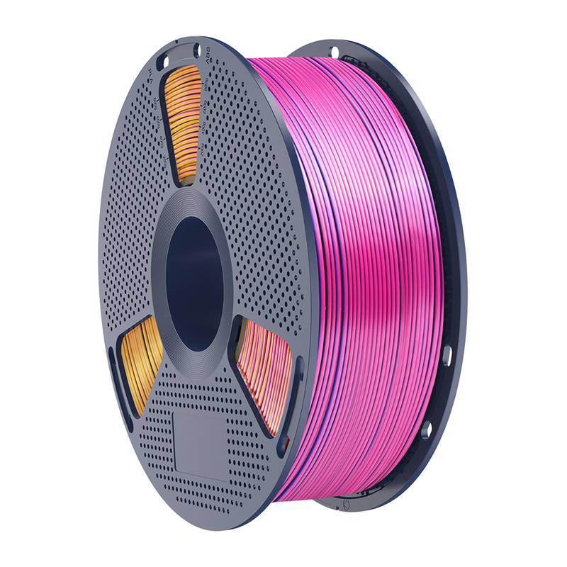 Filament Sunlu PLA+ Silk tricolor (rosu, galben si albastru) [3]