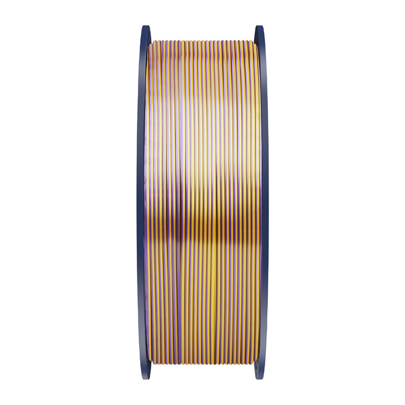 Filament Sunlu PLA+ Silk tricolor (negru, auriu si violet) [4]