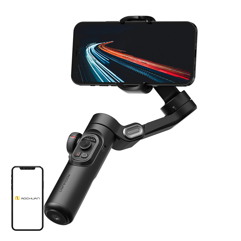 Accesorii telefoane mobile - AOCHUAN XE Gimbal standard (negru)