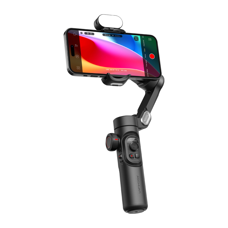 AOCHUAN XE Gimbal cu iluminare RGB (negru) [2]