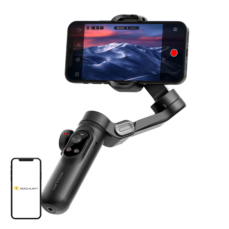 Accesorii telefoane mobile - Gimbal AOCHUAN X Pro Standard (negru)