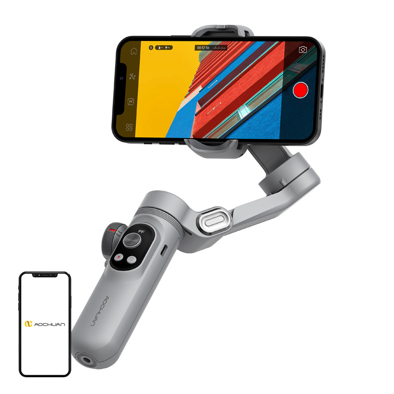 Accesorii telefoane mobile - Gimbal AOCHUAN X Pro Standard (gri)