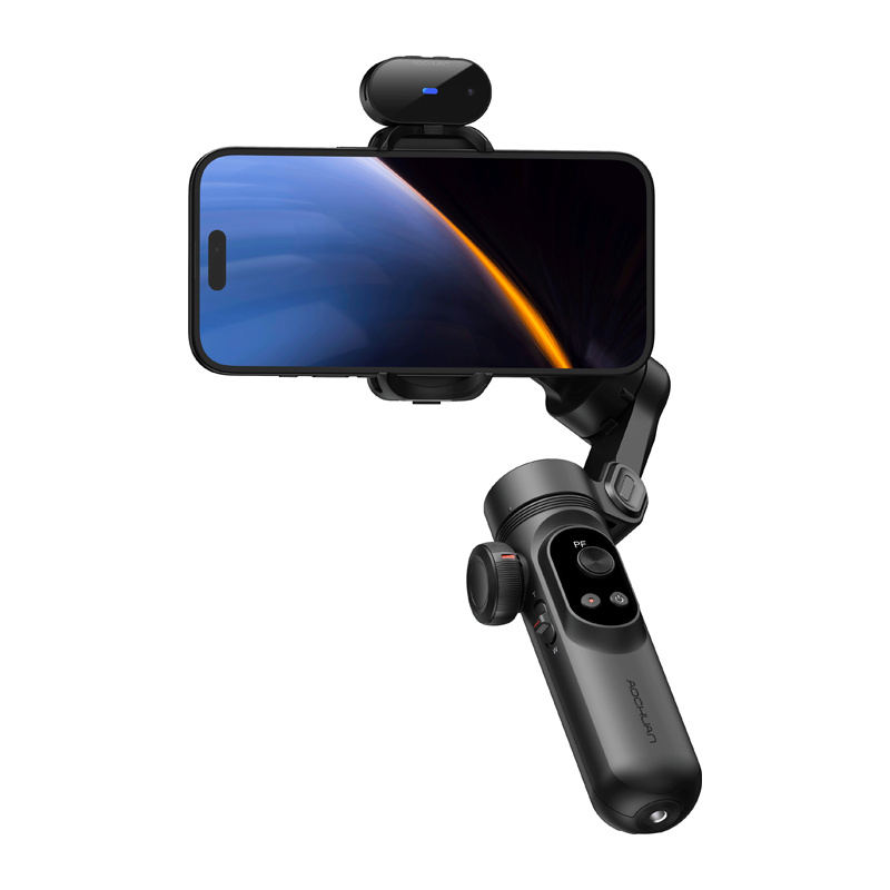 Gimbal AOCHUAN X Pro cu senzor AI (negru) [3]