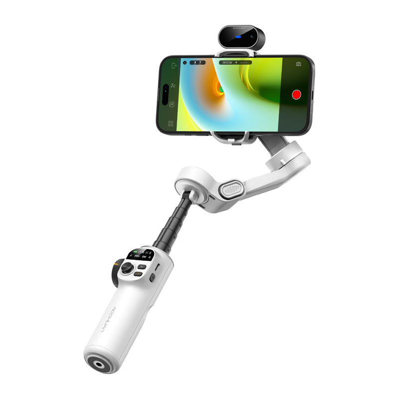 Stabilizator AOCHUAN X2 cu senzor AI (alb) [1]