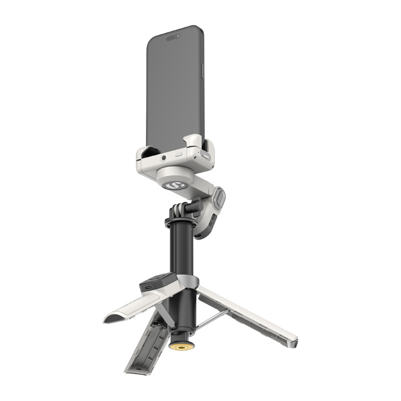 Accesorii telefoane mobile - Gimbal AOCHUAN M3 Pro Mini cu senzor AI (alb)