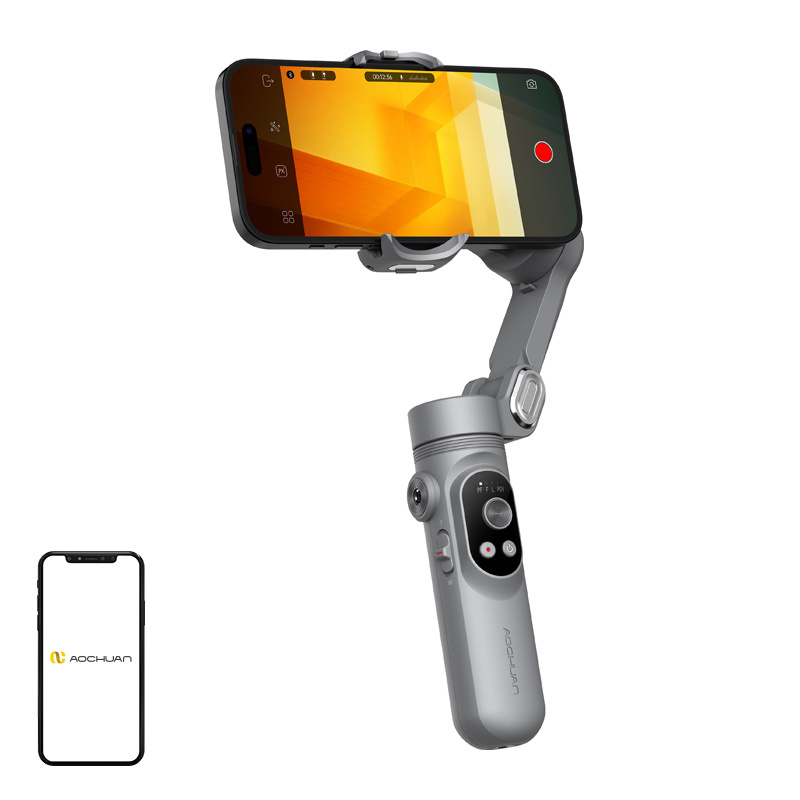 Accesorii telefoane mobile - AOCHUAN X Gimbal (gri)