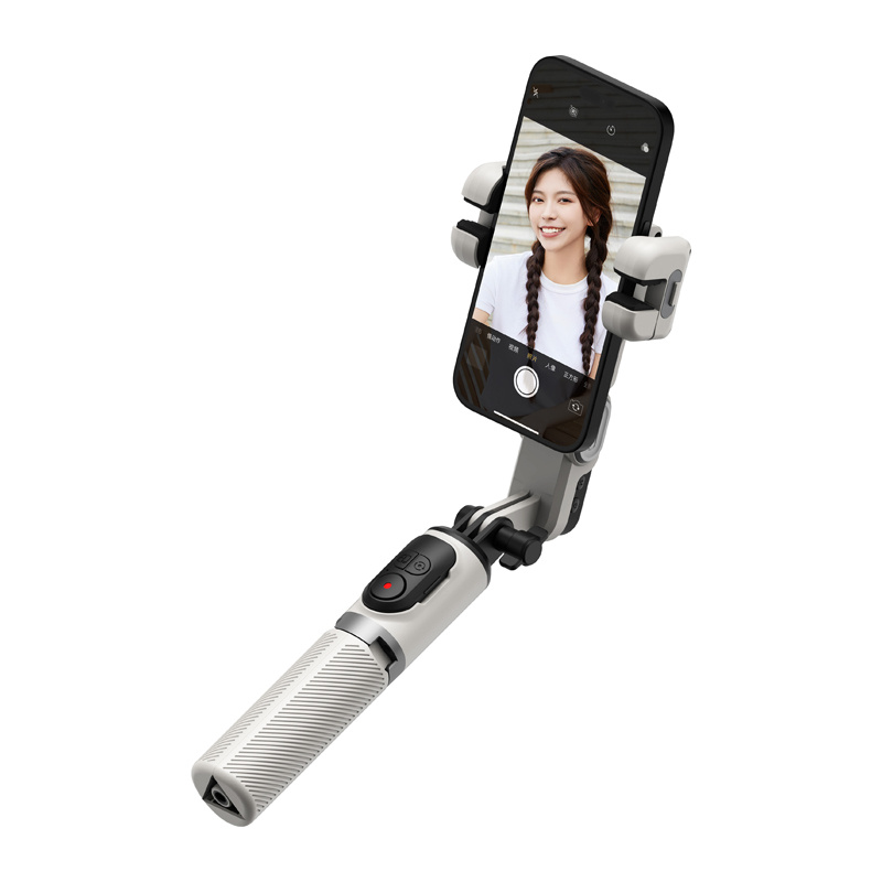 Stabilizator AOCHUAN M1 Pro cu iluminare RGB (alb) [2]