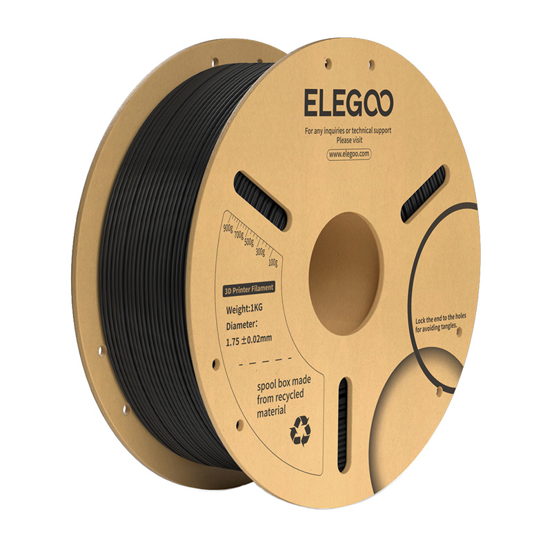 Consumabile & Accesorii Imprimante 3D - Filament ELEGOO PLA+ (negru)