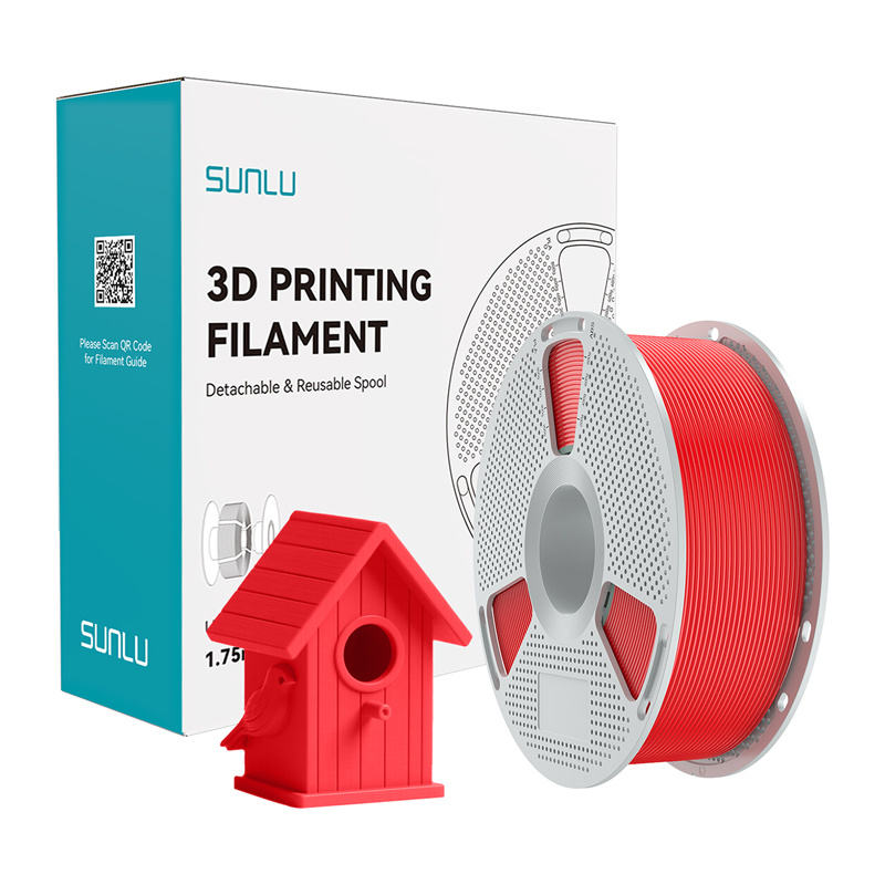 Consumabile & Accesorii Imprimante 3D - Filament ASA cu suprafata lucioasa (rosu)