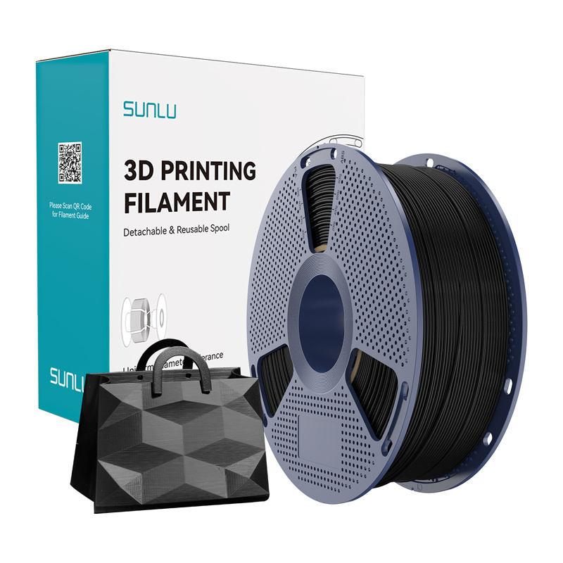 Consumabile & Accesorii Imprimante 3D - Filament TPU Silk cu stralucire (negru)