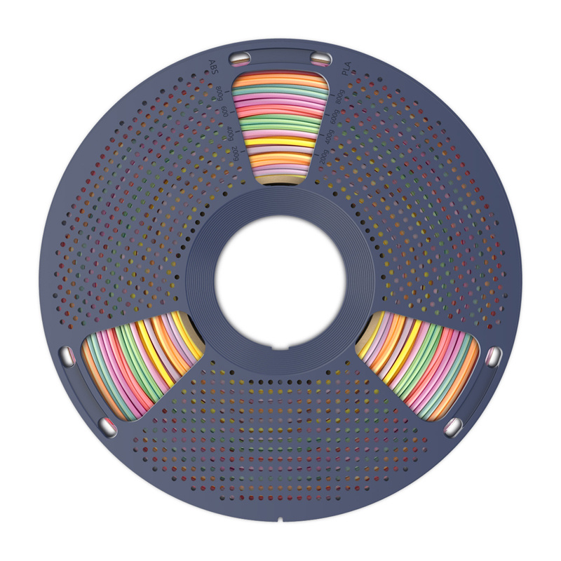 Filament de matase Sunlu PLA+ (Rainbow 01) [3]