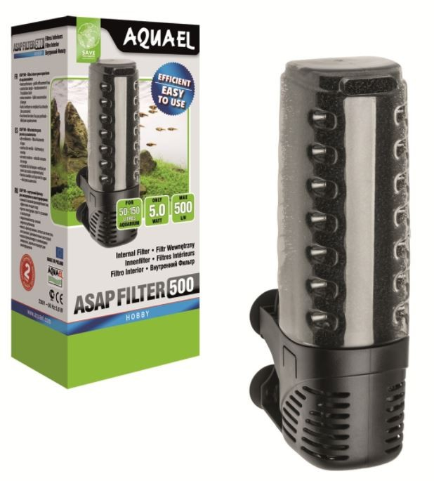 Filtru Intern Pentru Acvariu, ASAP 700l/h, 6.8W, Pana La 250l, Negru [4]