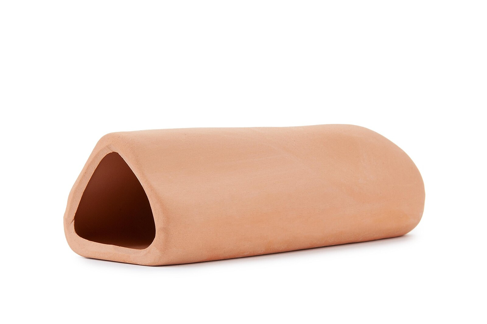 Decoruri si plante artificiale acvarii - Decor Pentru Acvariu/Terariu, Tunel Ceramic, 14 cm