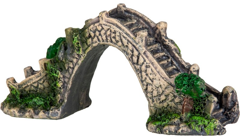 Decoruri si plante artificiale acvarii - Decor pentru Acvariu, Pod, 13.5 x 4.5 x 6 cm