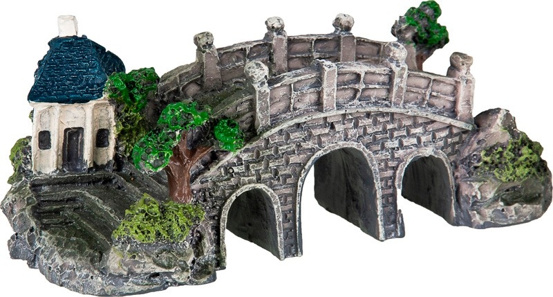 Acvaristica si teraristica - Decor pentru Acvariu, Pod, 10 x 4.5 x 4 cm