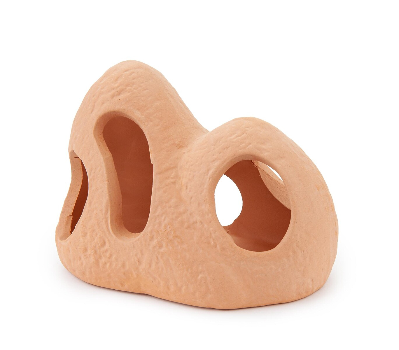 Decor Pentru Acvariu, Piatra Cu Gauri Din Ceramica, 11 cm [1]