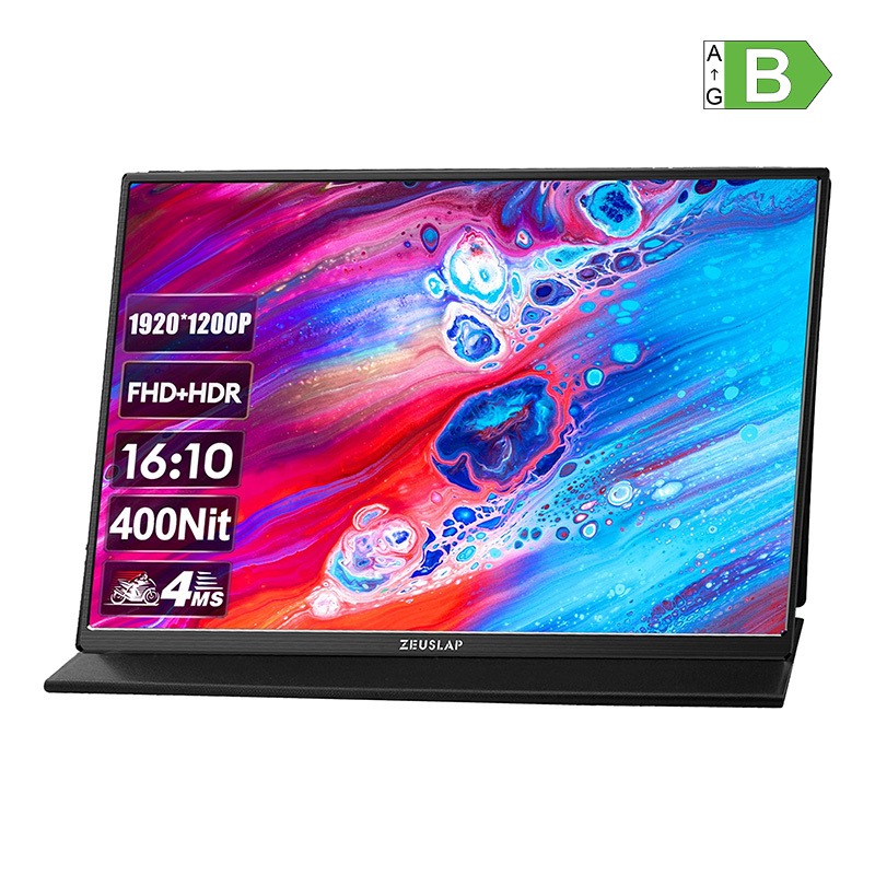 PC, Periferice & Software - Monitor portabil ZEUSLAP Z14Lite de 14"
