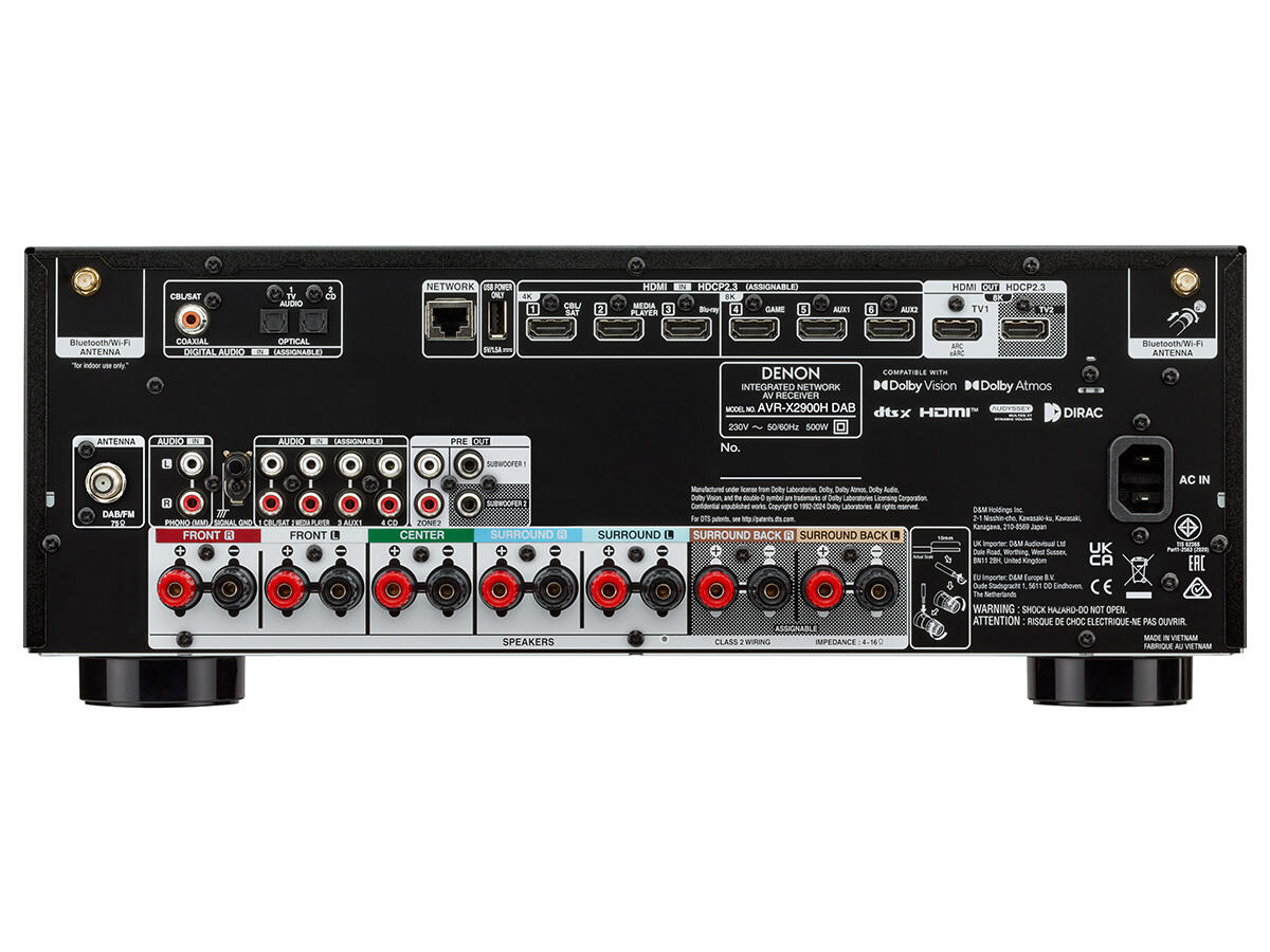 Receiver AV Denon AVR-X2900H DAB [3]