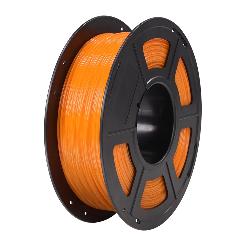 Consumabile & Accesorii Imprimante 3D - Filament Anycubic TPU (portocaliu transparent) 1 kg