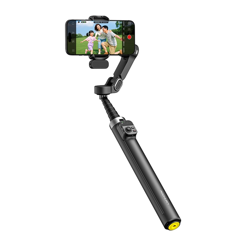 Accesorii telefoane mobile - Stabilizator AOCHUAN V3 cu senzor AI (negru)